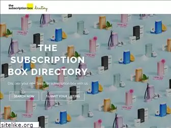 thesubscriptionbox.directory