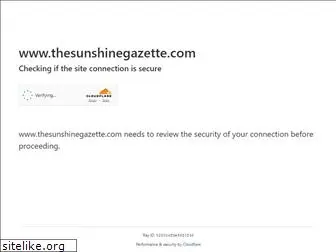 thesunshinegazette.com