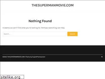 thesupermanmovie.com