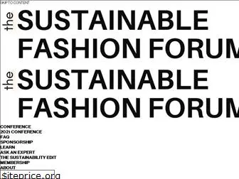 thesustainablefashionforum.com