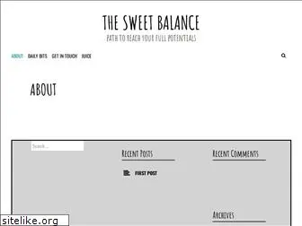 thesweetbalance.com