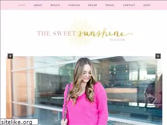 thesweetsunshine.com