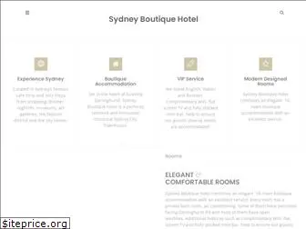 thesydneyboutiquehotel.com