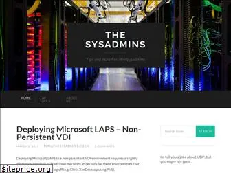 thesysadmins.co.uk