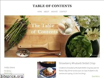 thetableofcontents.co