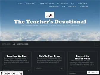 theteachersdevotional.com