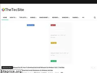 thetecsite.com