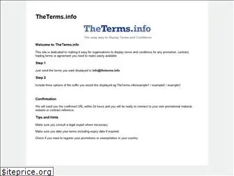 theterms.info