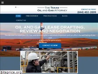 thetexasoilandgasattorney.com