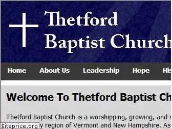 thetfordbaptistchurch.org