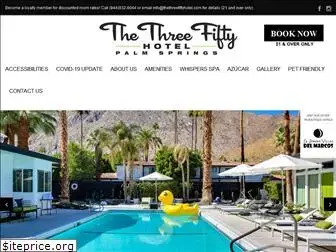 thethreefiftyhotel.com