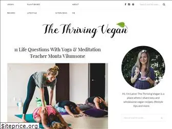 thethrivingvegan.com