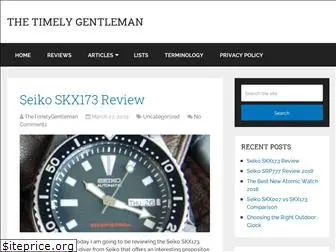 thetimelygentleman.com