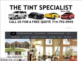 thetintspecialist.com