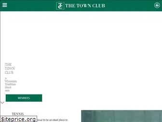 thetownclub.com