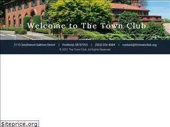 thetownclub.org