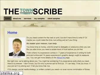 thetownscribe.com
