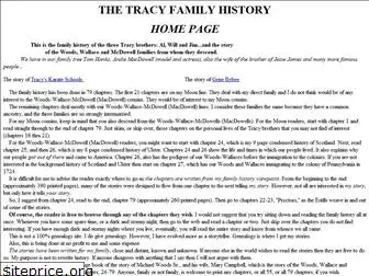 thetracyfamilyhistory.net