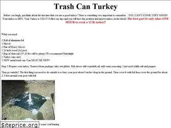 thetrashcanturkey.com