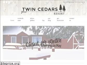 thetwincedars.com