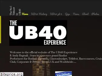 theub40experience.com