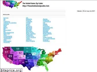 theunitedstateszipcodes.com