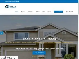 theupandupdoors.com