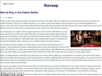 thevaap.com