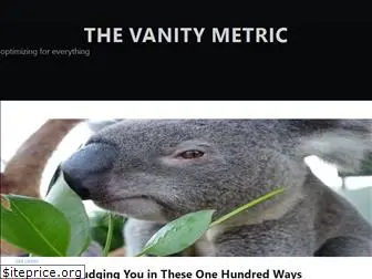 thevanitymetric.com