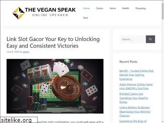 theveganspeak.com