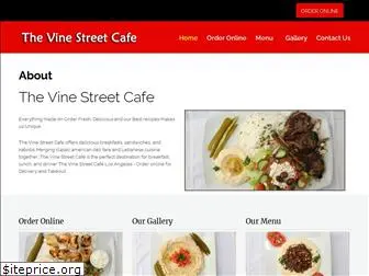 thevinestreetcafe.com