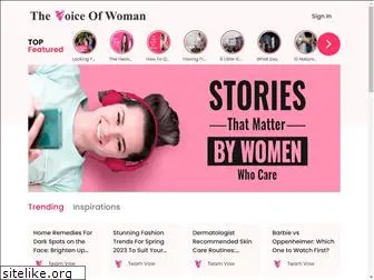 thevoiceofwoman.com