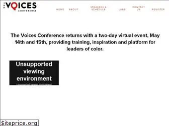 thevoicesconference.com