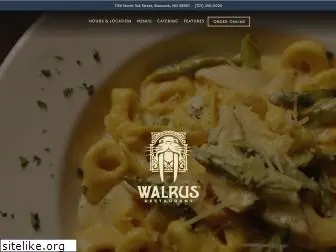 thewalrusrestaurant.com