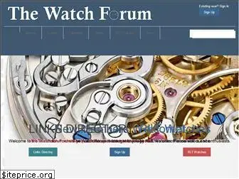 thewatchforum.co.uk