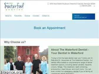 thewaterforddentist.com