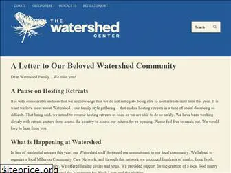 thewatershedcenter.org