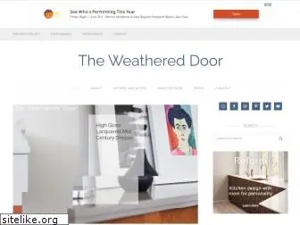 theweathereddoor.com