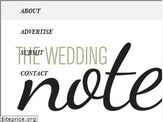 theweddingnotebook.com