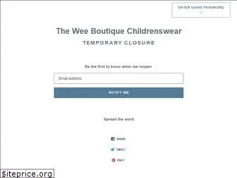 theweeboutique.co.uk