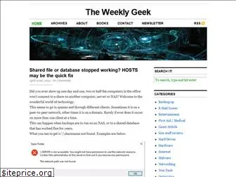 theweeklygeek.com