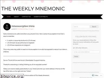 theweeklymnemonic.wordpress.com