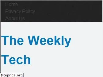 theweeklytech.com