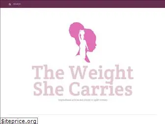 theweightshecarries.com