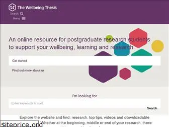 thewellbeingthesis.org.uk