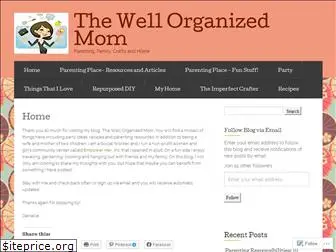 thewellorganizedmom.com