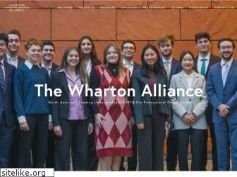 thewhartonalliance.com