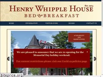thewhipplehouse.com