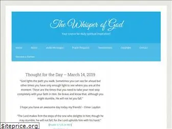 thewhisperofgod.com