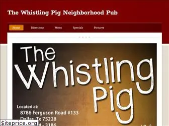 thewhistlingpigdallas.com